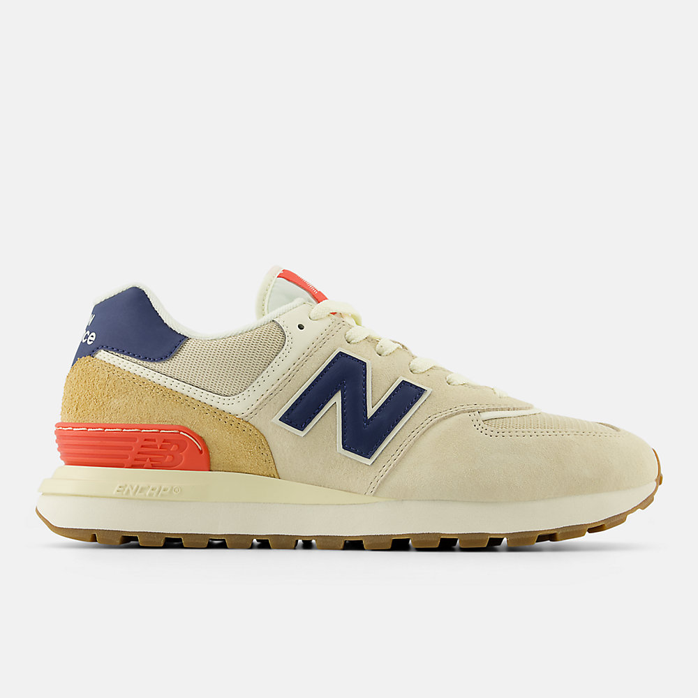 New Balance 574 LEGACY Shoes Grey with Navy